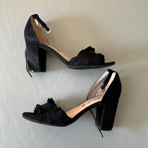 DSW Velvet Heels